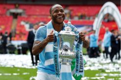 Raheem Sterling Pemain Pertama Cetak Hat-trick di Final Piala FA