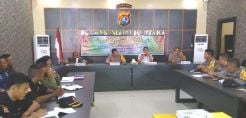 Hadapi Hari Raya Idul Fitri, Polres Mamuju Utara dan Pemkab Pasangkayu Bersinergi