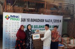 MNC Peduli Donasikan Ribuan Susu UHT untuk Anak Yatim Piatu di Gambir