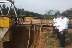 Persiapan Arus Mudik, Bengkulu Utara Kebut Perbaikan Jembatan
