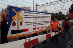Rawan Kecelakaan, PT KAI Kampanyekan Keselamatan di Perlintasan Sebidang