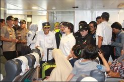 3 Menteri Jokowi Tinjau Arus Mudik di Pelabuhan Merak, Ini yang Ditemukan