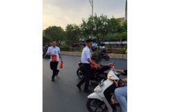 Hormati Pejalan Berpuasa, Ditjen Pemasyarakatan Bagi-bagi Takjil