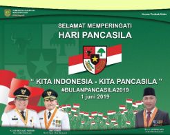 Aparatur Sipil Negara Wajib Laksanakan Upacara Peringatan Hari Lahir Pancasila