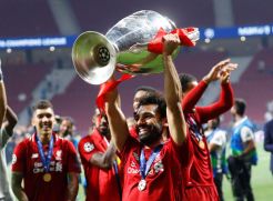 Salah Pemain Mesir Pertama yang Cetak Gol di Final Liga Champions