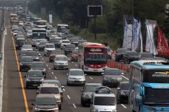Hingga H-3, Arus Mudik Lebaran via GT Cikampek Utama Masih Tinggi