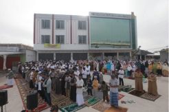 Jamaah Ruyatul Hilal Global Palembang Berlebaran Hari Ini