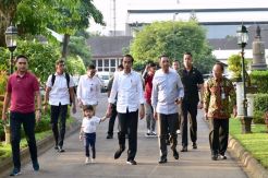 Presiden Jokowi Bersilaturahmi dengan Masyarakat Yogyakarta