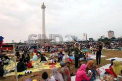 Liburan Lebaran Hari Kedua, 40.839 Pengunjung Padati Kawasan Monas