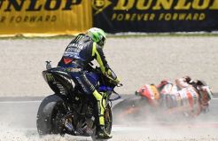 Celaka di Mugello 2019 Tak Buat Rossi Berpikir Pensiun