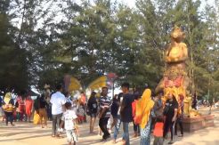 Libur Lebaran, Pantai Tikus Emas Jadi Jujugan Wisatawan Domestik