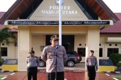 Pascalebaran di Pasangkayu, Kapolres Mamuju Utara Cek Personil