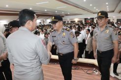 Keluarga Besar Polda Sulawesi Utara Gelar Halal Bi Halal