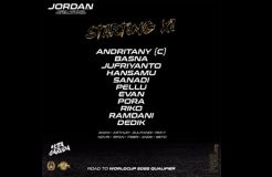 Susunan Pemain Timnas Indonesia vs Yordania