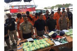 Mabes Polri Gagalkan penyelundupan 37 Kg Sabu asal Malaysia