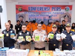 Bea Cukai–Polri Gagalkan Penyelundupan 31 Kg Methamphetamine