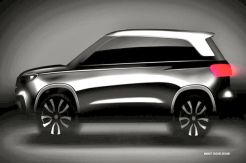 Lekuk Bodi Seksi, Brezza Facelift Siap Bertarung di Pasar SUV