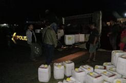 Polsek Sorong Kota Amankan 2,5 Ton Miras Ilegal