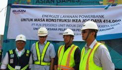 PLN Suplai Power Bank  Raksasa untuk Pembangunan IKEA Jakarta