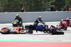 Rossi dan Vinales Gagal Naik Podium di Catalunya, Bos Yamaha: Kami Sedang Sial