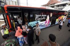 Jakarta Ultah ke-492, Naik Transjakarta Gratis