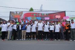 Sambut HUT ke-73 Bhayangkara, Polres Muba Gelar Funbike