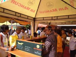 Air Mancur Perkuat Sinergi Bersama Para Pedagang Jamu
