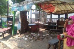 Petugas BPS Jakarta Utara Bongkar UMKM Secara Brutal