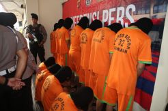 Beraksi di 17 Lokasi, 11 Perampok Minimarket Digulung Polres Bogor