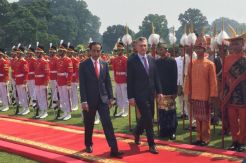 Datang ke Istana Bogor, Presiden Argentina Disambut Irama Angklung