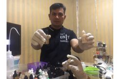 Pemilik Pabrik Sabu Rumahan di Jakbar Tengah Coba Produksi Sabu Cair