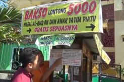 Pedagang Bakso Ini Gratiskan Pembeli, Syaratnya Hafal Alquran