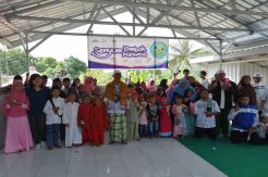 Trauma Healing, Aice Ajak Korban Gempa Lombok Nonton Toy Story 4
