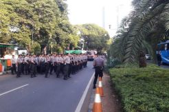 Penetapan Presiden-Wapres Terpilih, Penjagaan di KPU Dibagi 4 Ring