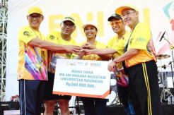 Bantu Mahasiswa, BNI-UI Half Marathon Himpun Dana Rp300 Juta