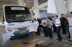 Dapat Subsidi, Bus Damri Bandara Kertajati Digratiskan Setahun