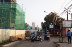 Pascaambruknya Coran Tiang Tol BORR, Arus Lalu Lintas Dibuka Terbatas