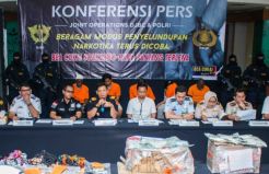 Sinergi Bea Cukai dan POLRI Gagalkan Penyelundupan Sabu di Bandara Soekarno-Hatta