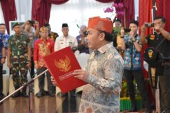 Gubernur Kalteng Lantik DPP Himpunan Warga Katingan Periode 2019-2024