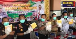 Sinergi Aparat Penegak Hukum Musnahkan 2.8 Kg Sabu