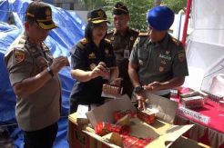 1,7 Juta Batang Rokok Ilegal Disita Bea Cukai Sumut