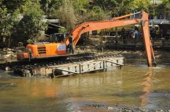 Bhakti Mulawarman untuk Rakyat, Kodam VI/Mlw Normalisasi Sungai Karang Mumus