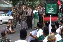 Ansor Kediri Demo Polisi, Minta Rekonstruksi Pembunuhan Binti Nafiah di TKP