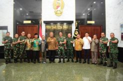 Temui KASAD, Rusli Bahas Pembangunan Secaba di Gorontalo