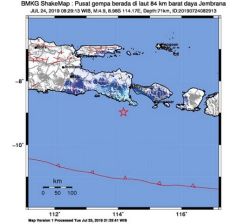 Gempa 4,9 SR di Jembrana Tak Ganggu Persembahyangan Galungan