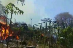 Kampung Adat Ubu Bewi Wanokaka NTT Ludes Dilalap Si Jago Merah