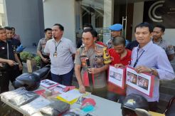 Satreskrim Polrestabes Surabaya Bekuk Dua Perampok Minimarket