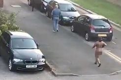 Kepanasan, Perempuan Inggris Nekat Berjalan Bugil di London