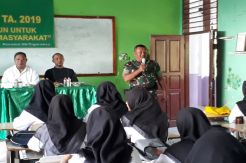 Satgas Non Fisik TMMD 105 Kronjo Bekali Pelajar 4 Pilar Kebangsaan