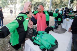 Belasan Ribu Tukang Ojol Serbu Festival Apresiasi Mitra
